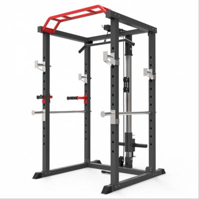 Gym Equipment Full Standing T Bar Smith Machine Squat Power Rack