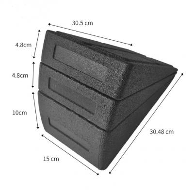 Yoga Fitness Foot Stretching Calf Wedge High Density Epp Calf Stretcher Foot Leg Incline Slant squat Wedge Board