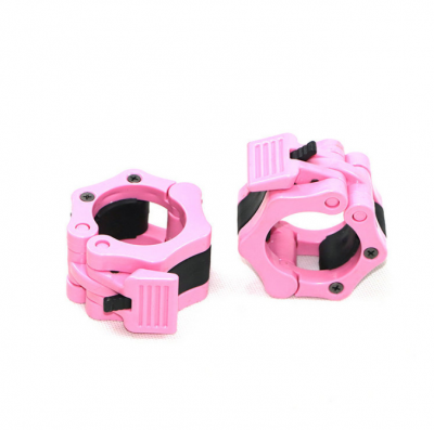 Barbell Bar Lock Clamp Spring Collar Clips Clout Fitness Accessories Plastic Collars 5 cm Barbells Clip