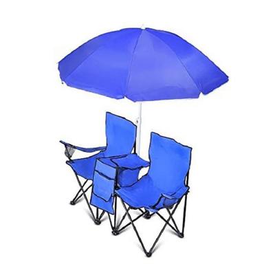 Folding Outdoor Camping Picnic Beach Chair With Umbrella
