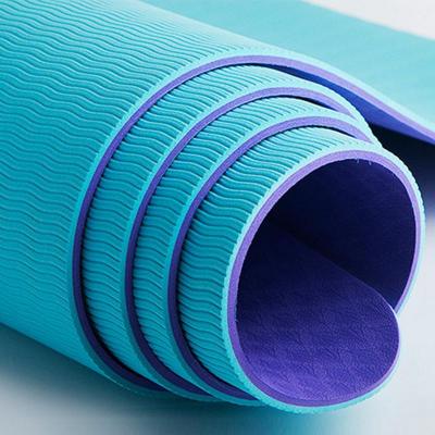 Professional Eco-friendly Non Slip Design Custom Tpe Yoga Mat