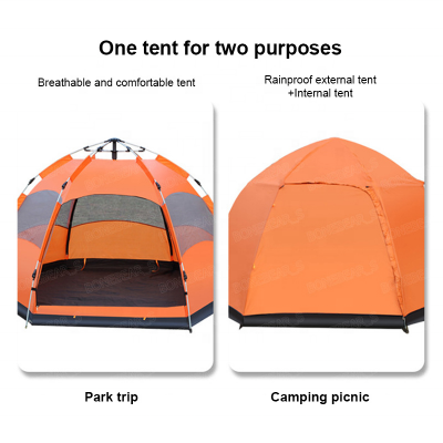 3-4 People Outdoor Pop Up Camping Tent