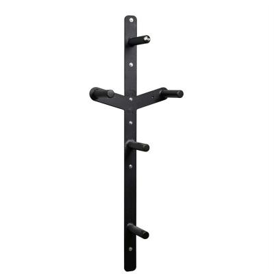Wall Mounted Barbell Weight Plate Rack
