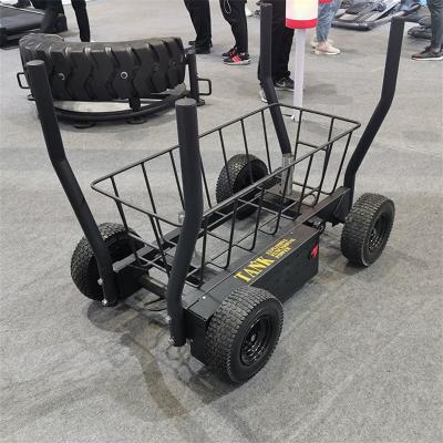 Gym Plate Weight Loaded Tank Sled Machine