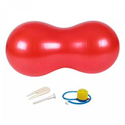 45*90cm Customization Pvc Peanut Yoga Ball