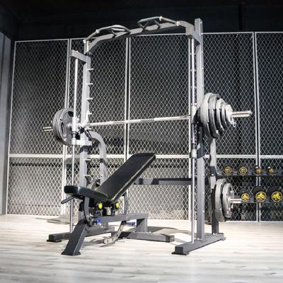 Multi Functional Combination Fitness Gym Equipment Power Rack Smith Machine
