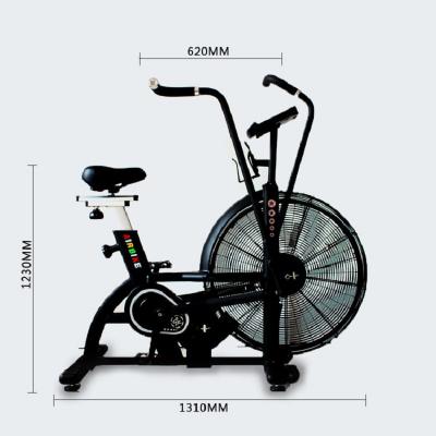 Air Bike Cardio Equipment With Air Resistance For CrossFit Home & Gym Fitness