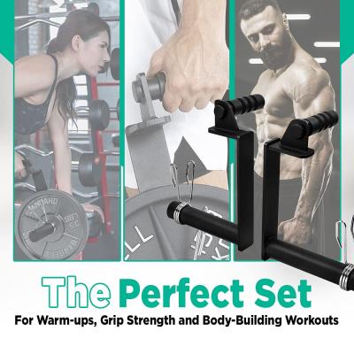 Farmer Walk Handles Set Of With Clip Collars