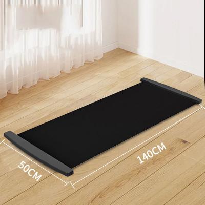 Slide Board Workout Board for Fitness Training and Therapy with Shoe Booties