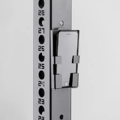 Gym Barbell Bracket Squat Rack Wall Mount Mobile Phone Bracket