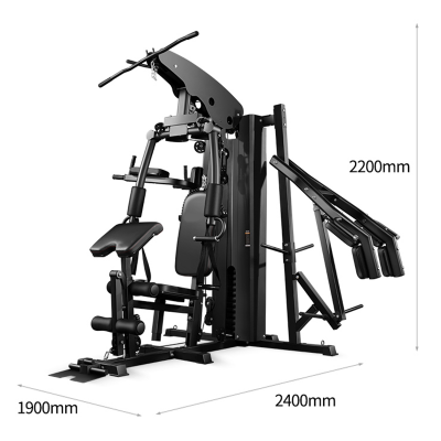 Multifunctional Comprehensive Training Device Three-person Station