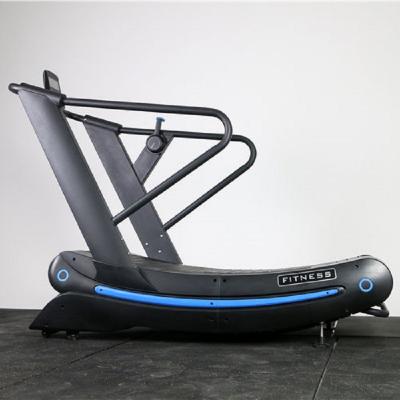 Wholesale Commercial Fitness Running Unpowered Curved Manual Treadmill