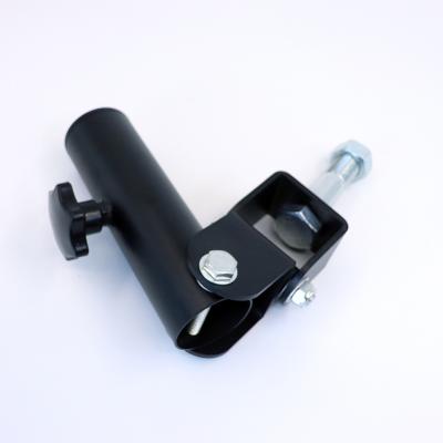 Power Rack Attachment Fits 1 Standard 2 Oly Barbell Bars Full 360 Degree Swivel Landmine T Bar Row Platform